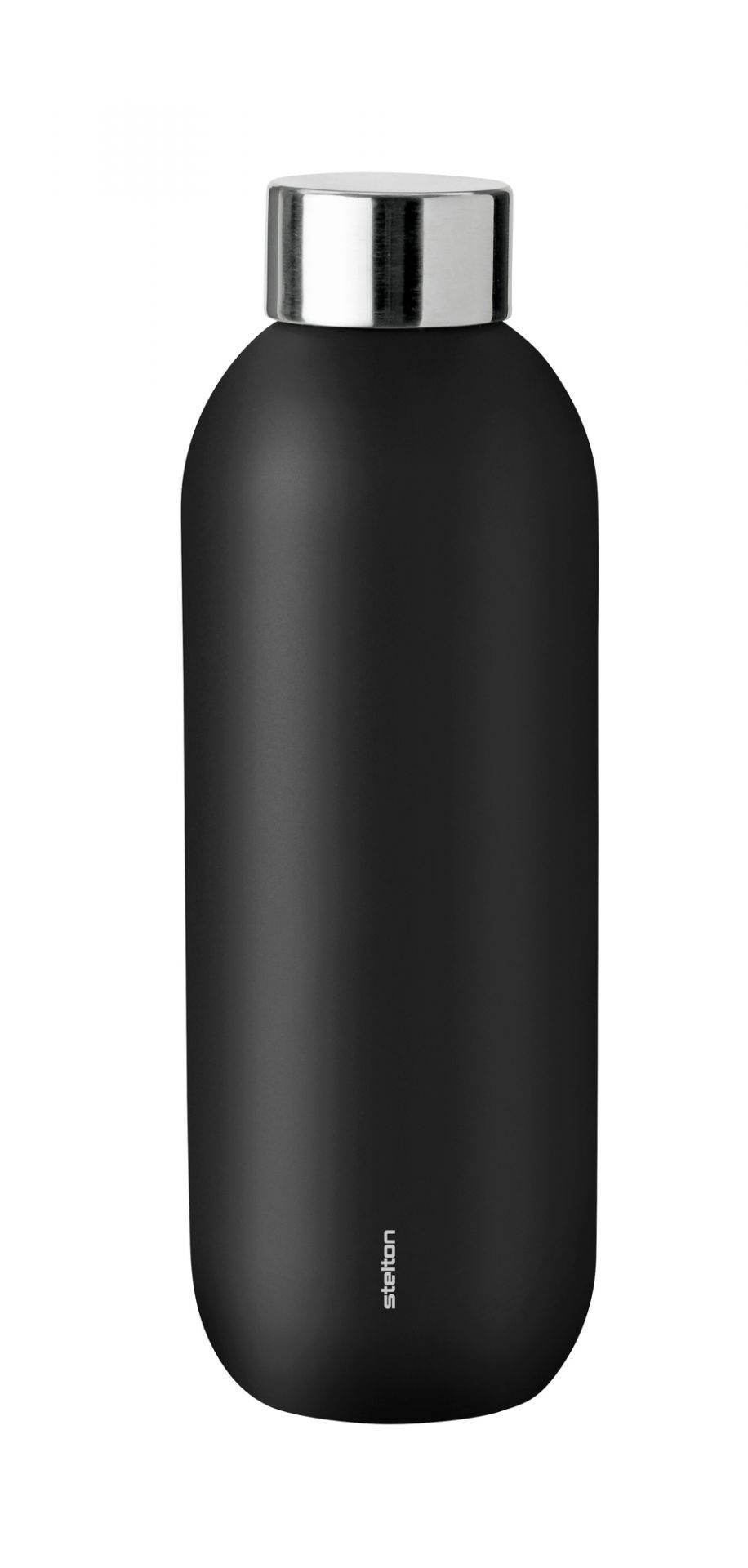 Keep Cool Trinkflasche 0,6 l Stelton Schwarz EINZELSTÜCK